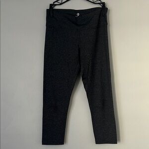 Dark grey Cropped Leggings